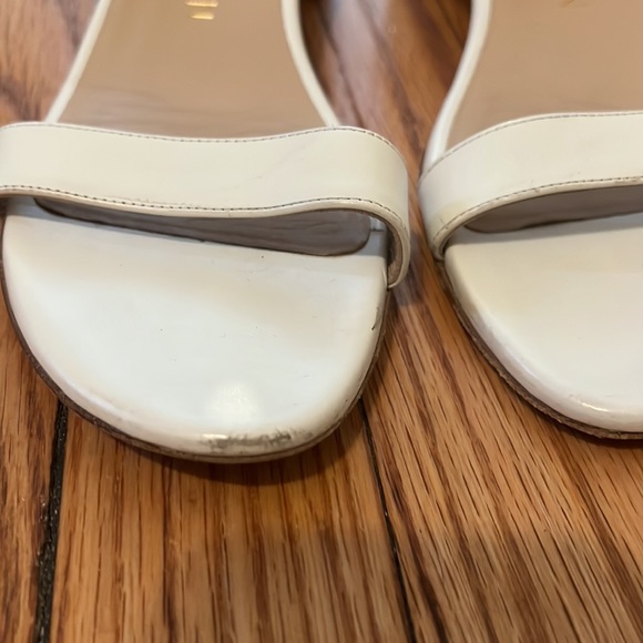 Stuart Weitzman Nudist June white shoe size 9 - Picture 3 of 5